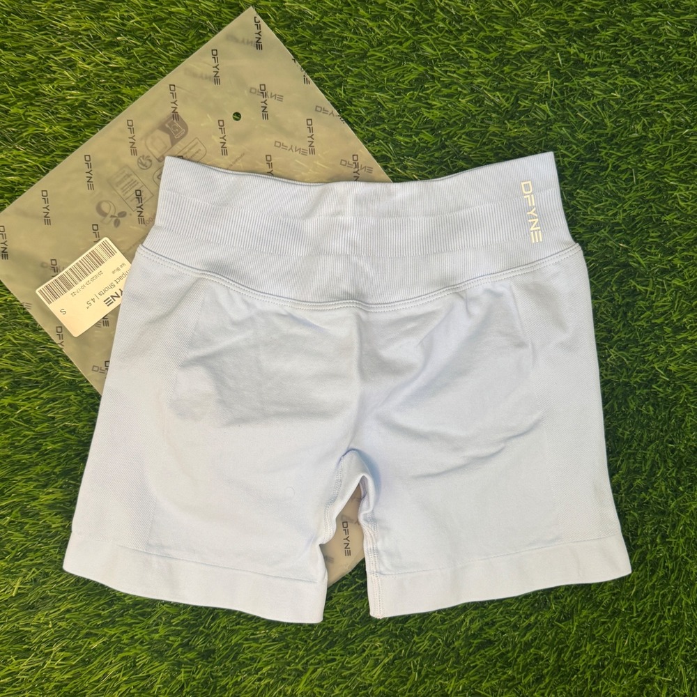 Dfyne impact shorts 4.5" ice blue small - Picture 2 of 5